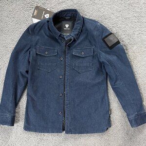 REV'IT! Hudson Overshirt - Technical Denim Motorcycle Riding Jacket Men's M -NWT